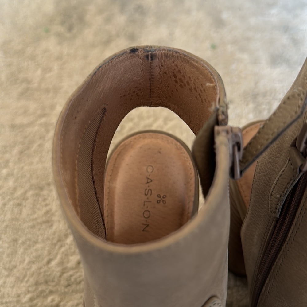 Caslon Open Toe And Open Heel Booties - image 8